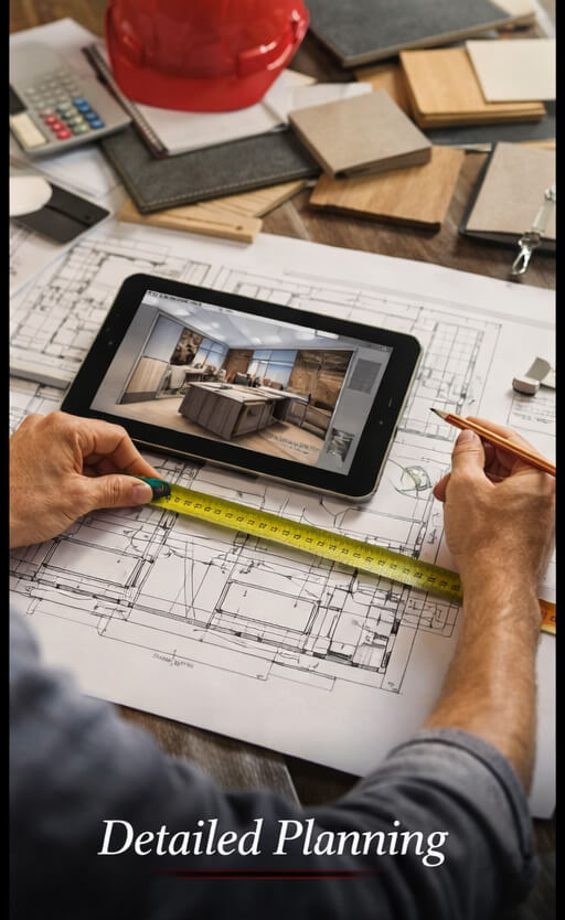 Prosper Construction planning and pre-construction process