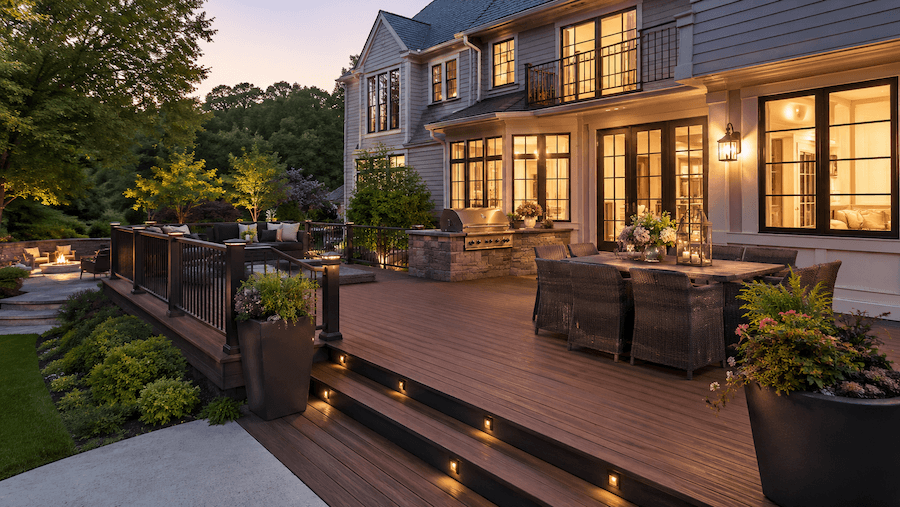 Deck and outdoor living value estimate for Massachusetts homeowners using Prosper Hive